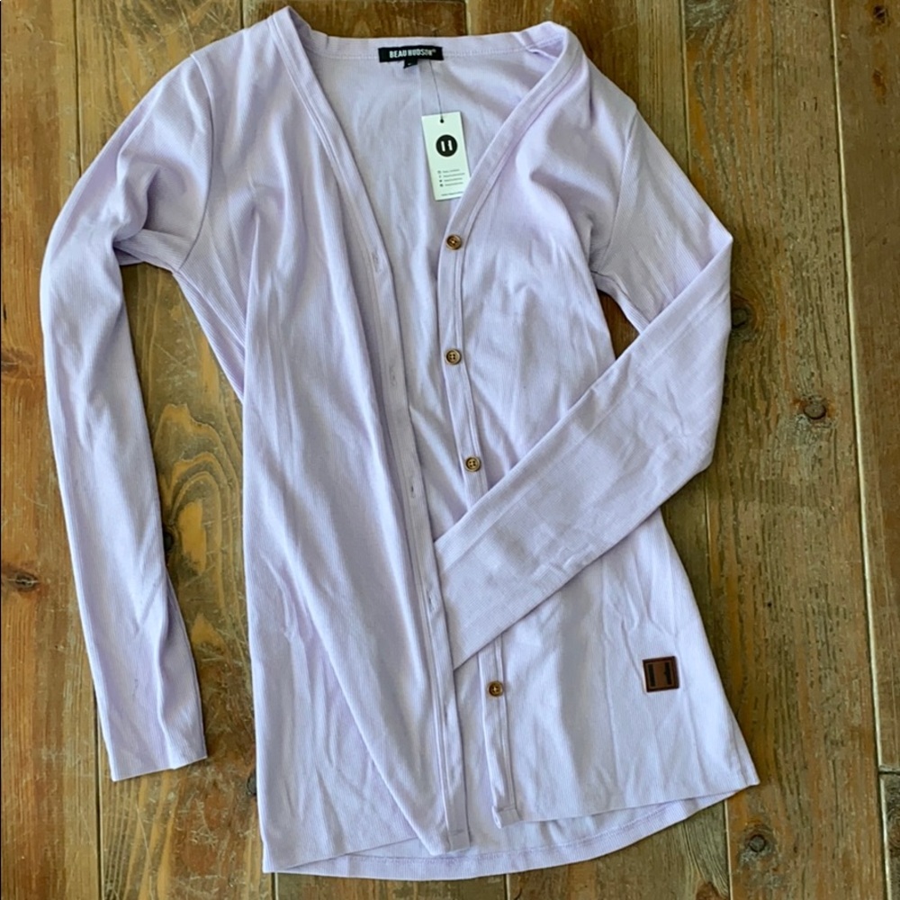Beau Hudson cardigan lavender